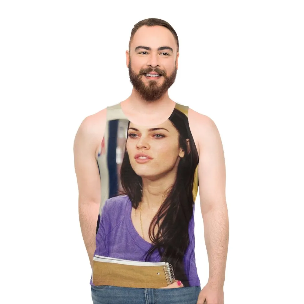 "Unisex 'So Tired' Movie-Inspired Graphic Tank Top"