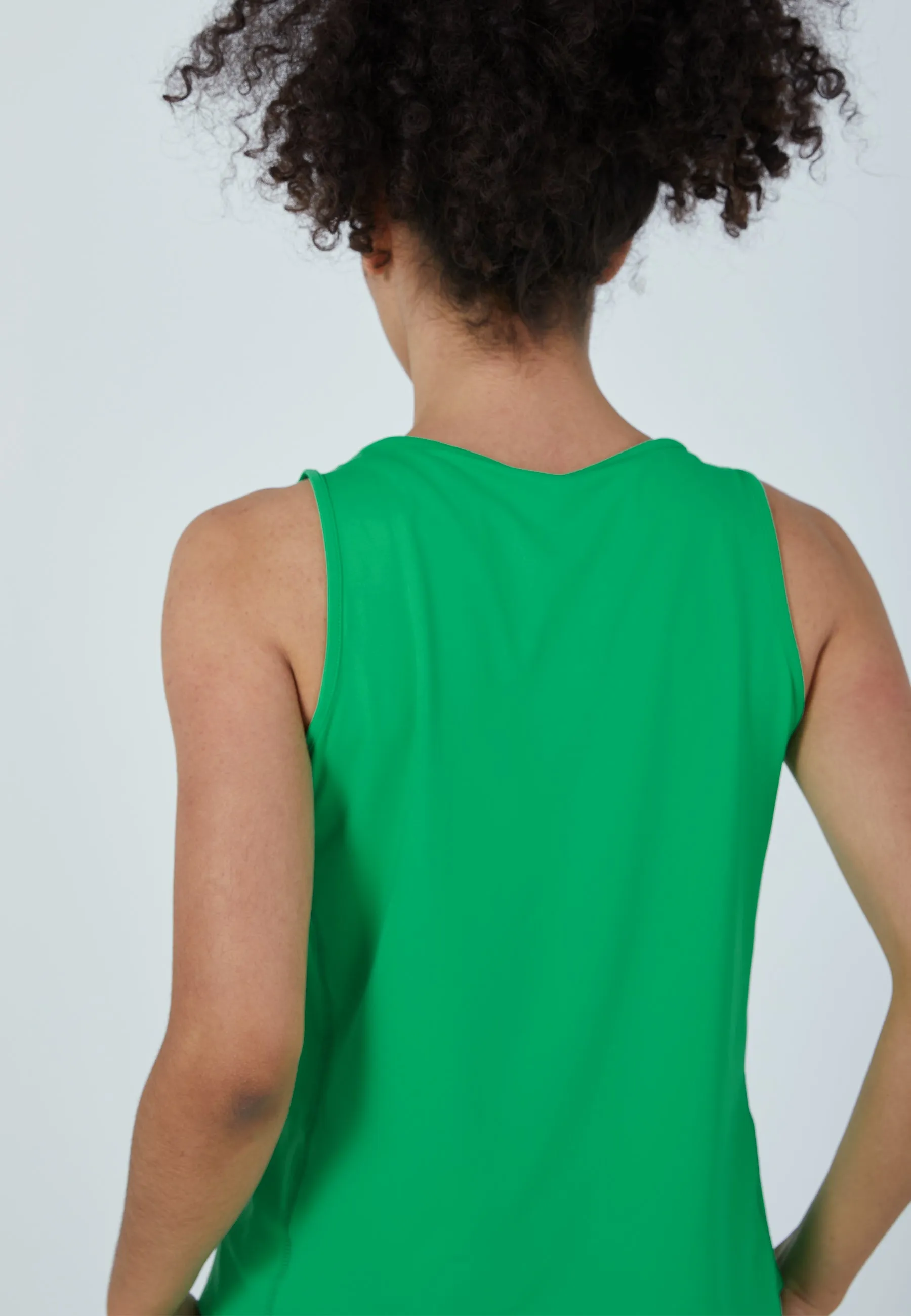 Tennis Loose Fit Tank Top, green